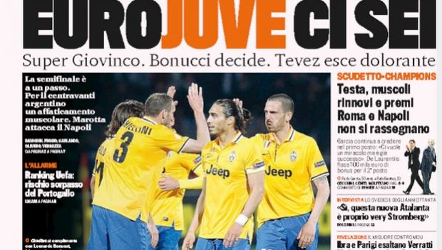 Rassegna stampa 4 aprile 2014: prime pagine di Gazzetta, Corriere e Tuttosport