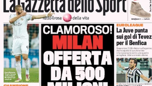 Rassegna stampa 24 aprile 2014: prime pagine di Gazzetta, Corriere e Tuttosport