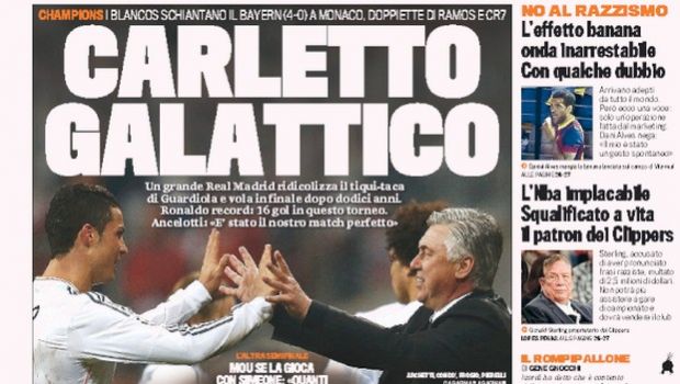 Rassegna stampa 30 aprile 2014: prime pagine di Gazzetta, Corriere e Tuttosport