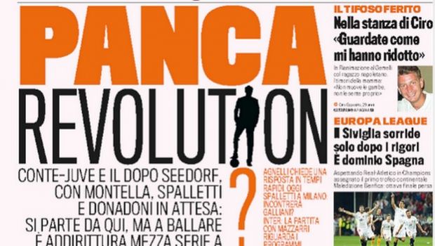 Rassegna stampa 15 maggio 2014: prime pagine di Gazzetta, Corriere e Tuttosport