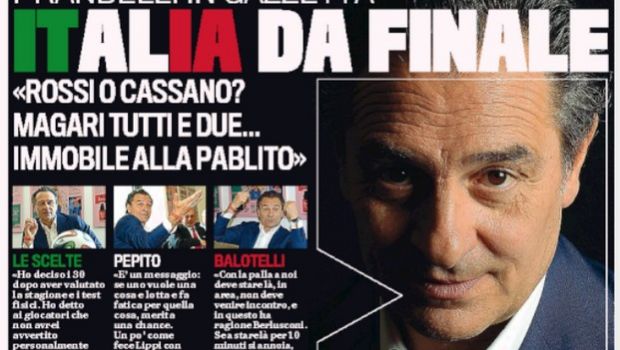 Rassegna stampa 16 maggio 2014: prime pagine di Gazzetta, Corriere e Tuttosport