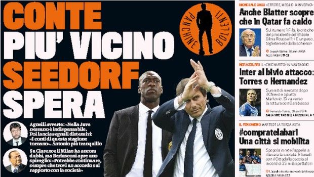 Rassegna stampa 17 maggio 2014: prime pagine di Gazzetta, Corriere e Tuttosport