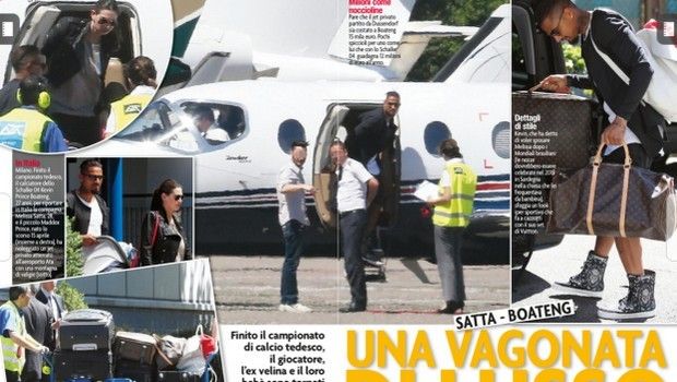 Gossip calcio: Montolivo sposo, Boateng torna in Italia in jet privato, Buffon si separa