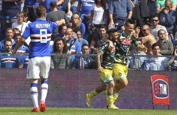 Sampdoria &#8211; Napoli 2-5 | Highlights Serie A | Video Gol (Zapata, Insigne, Eder, Callejon, Hamsik, autogol Mustafi, Wszolek)