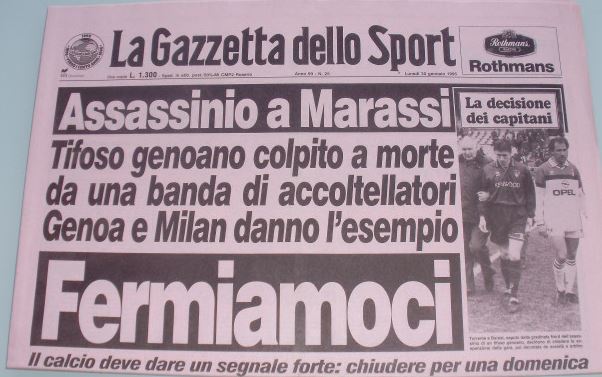 Tifosi contro polizia e&#8230; altri tifosi | Tutte le tragedie del calcio dal 1963 ad oggi