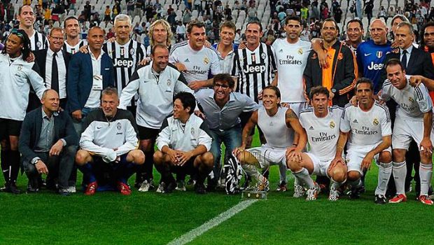 Vecchie glorie, Real Madrid-Juventus 5-1 | Video Gol – Nostalgia e spettacolo a Torino