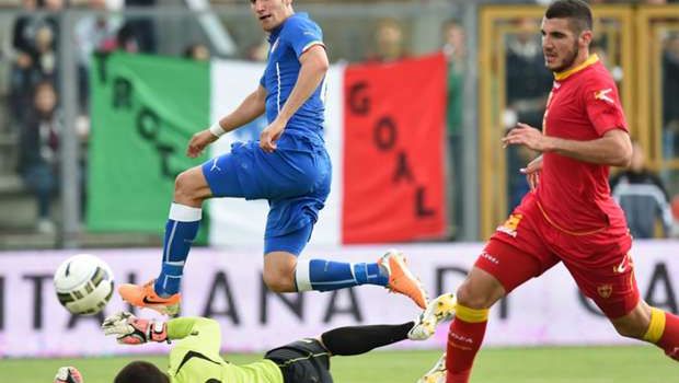Italia-Montenegro 4-0 | Highlights Under 21 | Video gol (Belotti, Improta, Biraghi, Trotta)