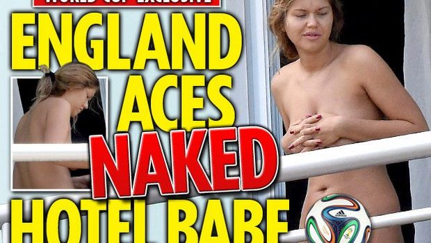 Mondiali Brasile 2014: nell’hotel dell’Inghilterra spunta una ragazza nuda