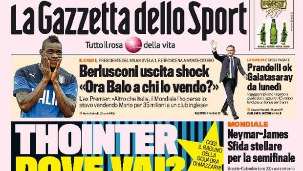 Rassegna stampa 4 luglio 2014: prime pagine di Gazzetta, Corriere e Tuttosport