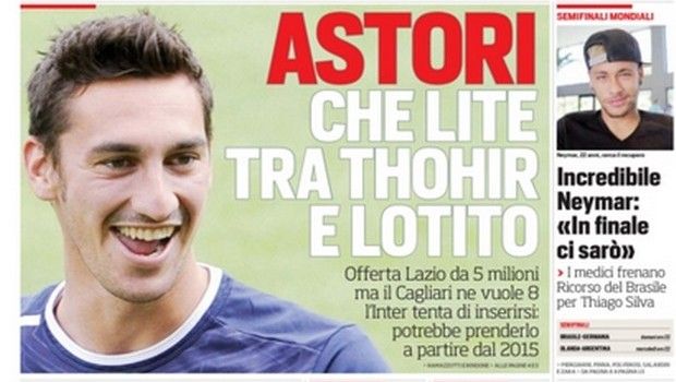 Rassegna stampa 7 luglio 2014: prime pagine di Gazzetta, Corriere e Tuttosport