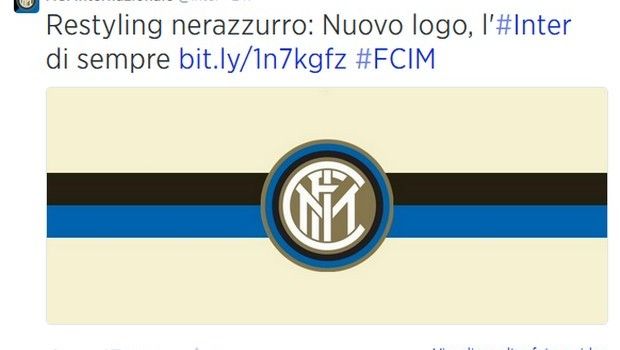 Inter, ecco il nuovo logo: non c&#8217;è più la stella