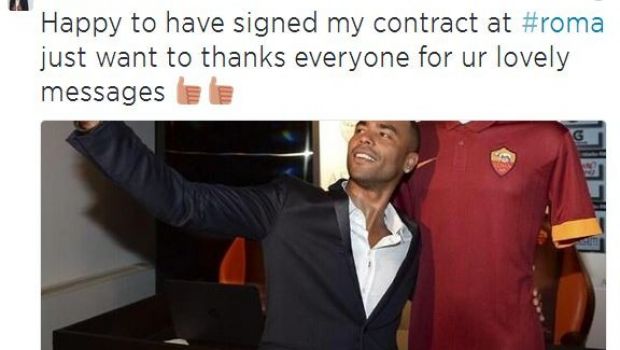 Ashley Cole firma per la Roma: &#8220;Felice di essere qui&#8221; &#8211; Video