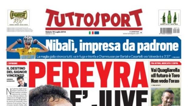 Rassegna stampa 19 luglio 2014: prime pagine di Gazzetta, Corriere e Tuttosport