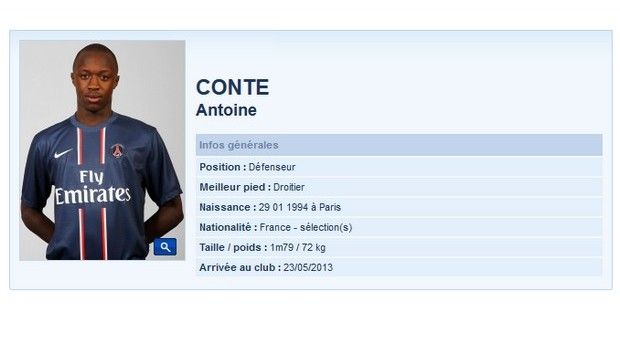 Antoine Conte è già del Paris Saint Germain
