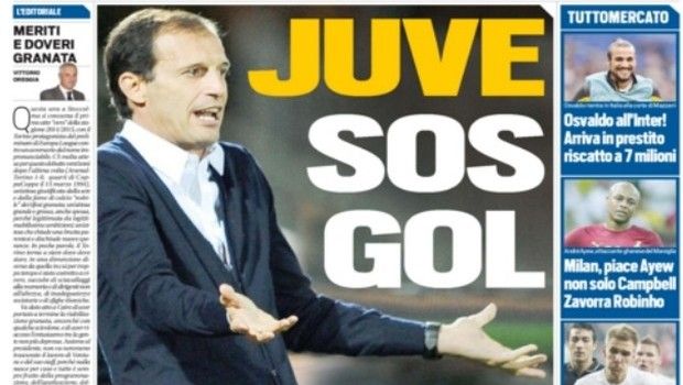 Rassegna stampa 31 luglio 2014: prime pagine di Gazzetta, Corriere e Tuttosport