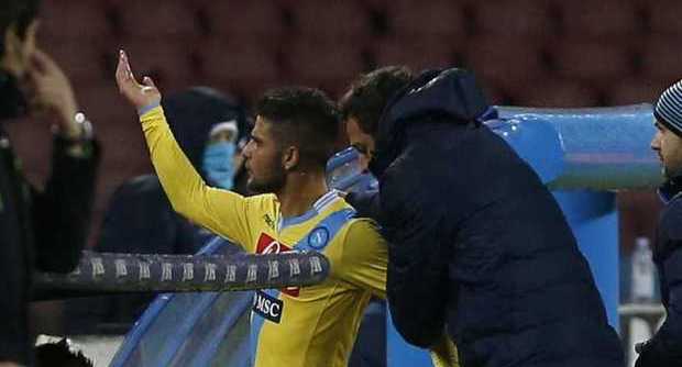 Napoli-Athletic Bilbao | Insigne reagisce ai fischi del pubblico (Video). Era già successo&#8230;