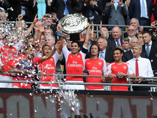 Arsenal-Manchester City 3-0 | Highlights FA Community Shield | Video Gol (Cazorla, Ramsey, Giroud)