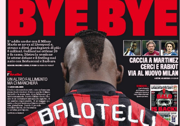 Rassegna stampa 22 agosto 2014: prime pagine Gazzetta, Corriere e Tuttosport