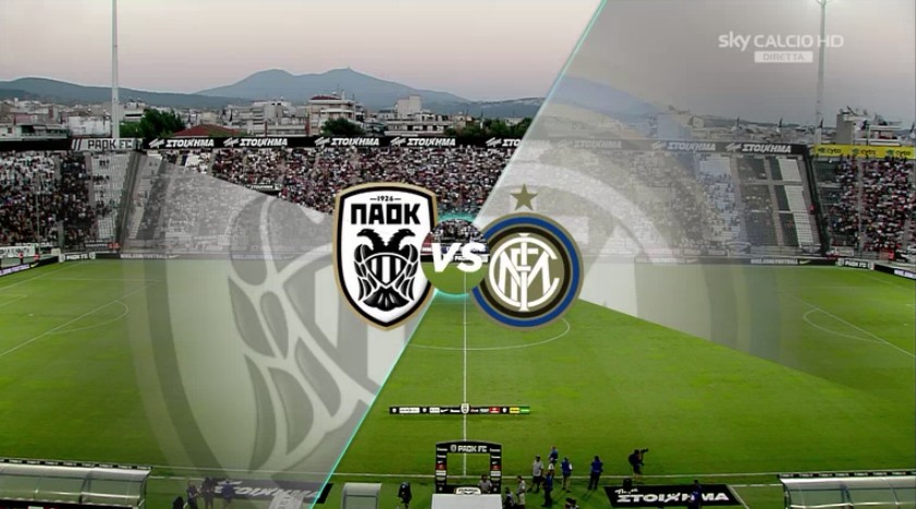 Inter-Paok Salonicco 0-0 , risultato finale | Amichevole | Poche emozioni, esordio di Osvaldo