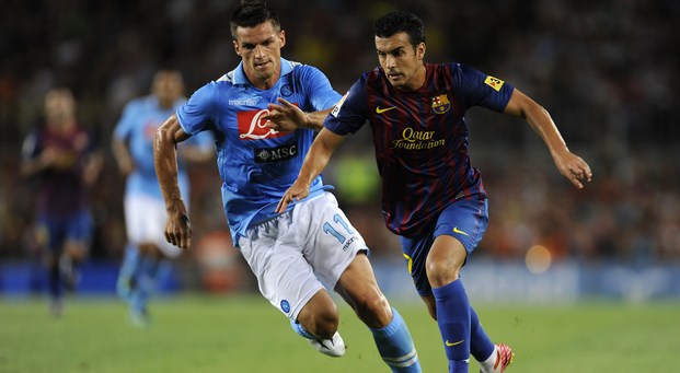 Napoli &#8211; Barcellona 1-0 | Risultato Finale | Decisivo il gol di Dzemaili!!
