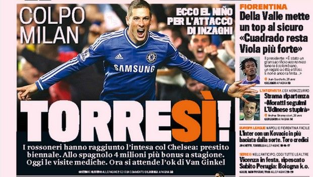 Rassegna stampa 30 agosto 2014: prime pagine Gazzetta, Corriere e Tuttosport