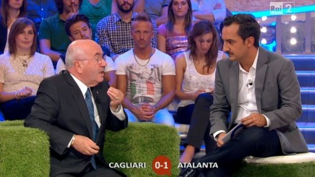 Carlo Tavecchio a Quelli che il calcio: &#8220;Battuta razzista? Ho riconosciuto l&#8217;errore. Ho chiamato Conte il giorno dopo la mia elezione. Lotito? E&#8217; un consigliere eletto regolarmente&#8221;