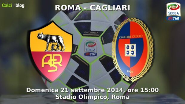 Roma &#8211; Cagliari 2-0 | Serie A 2014-15 | Terza Giornata | Risultato Finale