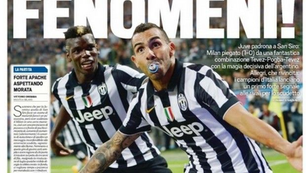 Rassegna stampa 21 settembre 2014: prime pagine Gazzetta, Corriere e Tuttosport