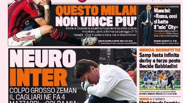 Rassegna stampa 29 settembre 2014: prime pagine Gazzetta, Corriere e Tuttosport