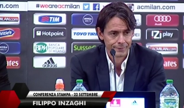 Milan, Inzaghi: &#8220;Le parole di Silvio Berlusconi? Non si commentano mai&#8221;