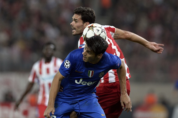 Olympiacos-Juventus le pagelle: Pirlo impresentabile, Morata sfortunato