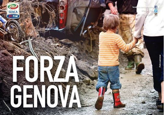 Alluvione a Genova | Sampdoria, Genoa e Serie A unite nella solidarietà