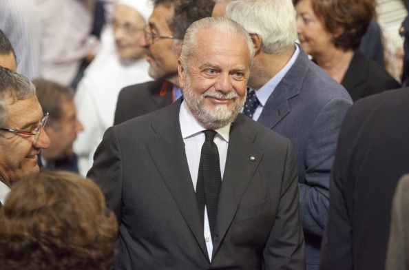 De Laurentiis: pronto il premio se il Napoli batte l&#8217;Inter