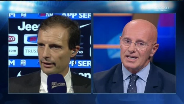 Nuova lite Allegri-Sacchi: &#8220;Sei maleducato, io ho vinto più di te&#8221; [Video]