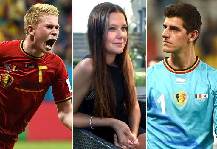 De Bruyne e Courtois, triangolo in salsa belga con la stessa donna