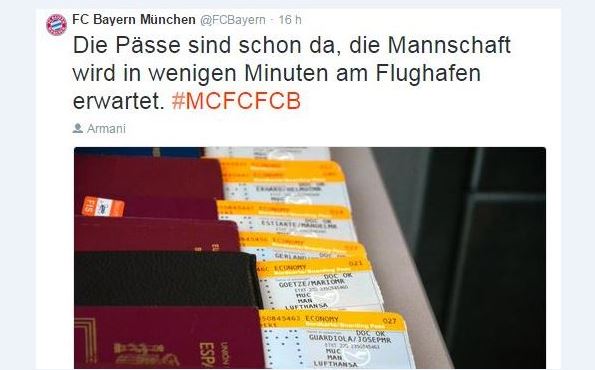 Bayern Monaco, lezione di austerità: volo in economy class per Manchester