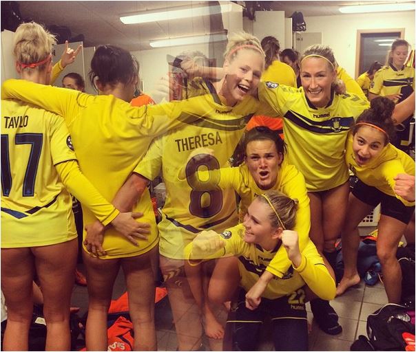 Brondby donne: vittoria ed esultanza hot su Instagram