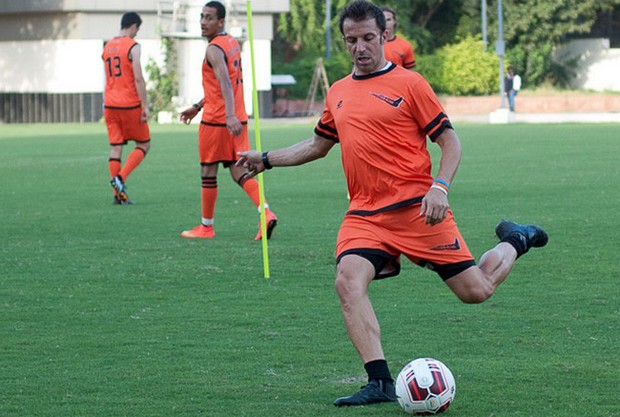 Del Piero in India non gioca mai: cosa succede?