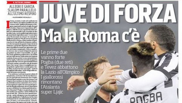 Rassegna stampa 23 novembre 2014: prime pagine Gazzetta, Corriere e Tuttosport