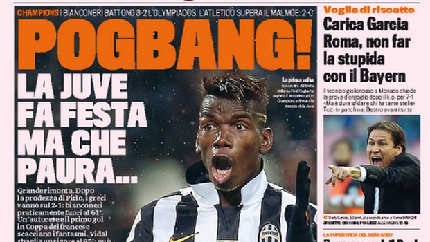 Rassegna stampa 5 novembre 2014: prime pagine Gazzetta, Corriere e Tuttosport