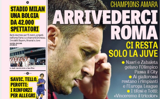 Rassegna stampa 11 dicembre 2014: prime pagine Gazzetta, Corriere e Tuttosport