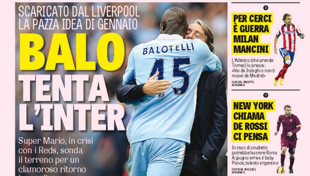 Rassegna stampa 27 dicembre 2014: prime pagine Gazzetta, Corriere e Tuttosport