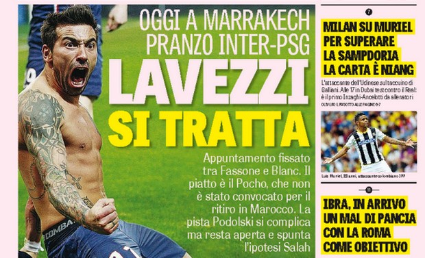 Rassegna stampa 30 dicembre 2014: prime pagine Gazzetta, Corriere e Tuttosport