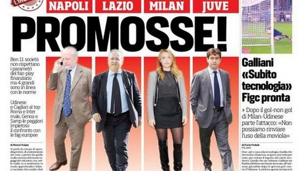 Rassegna stampa 3 dicembre 2014: prime pagine Gazzetta, Corriere e Tuttosport