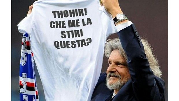 Massimo Ferrero inibito per tre mesi per la frase su Thohir &#8220;filippino&#8221;