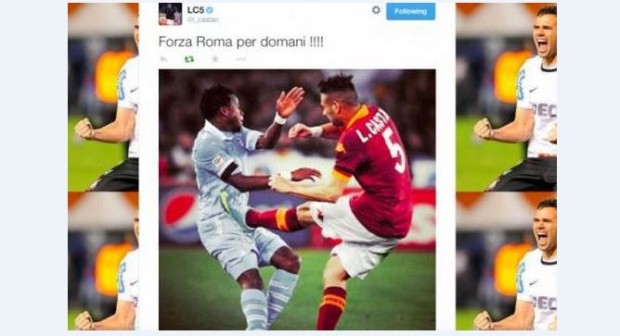 Roma-Lazio, il derby si scalda su Twitter: botta e risposta tra Castan e Onazi &#8211; Foto