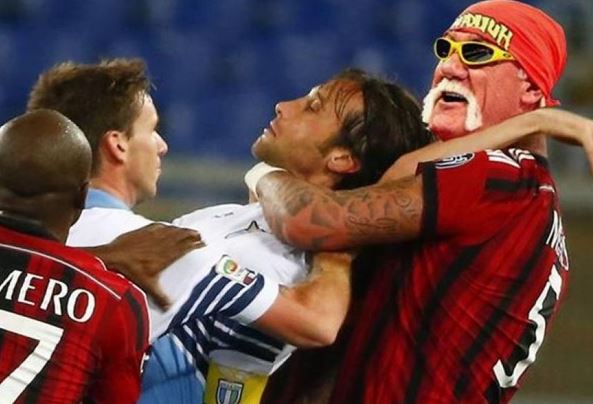 Mexes &#8220;strangola&#8221; Mauri: l&#8217;ironia del web | Foto e Video