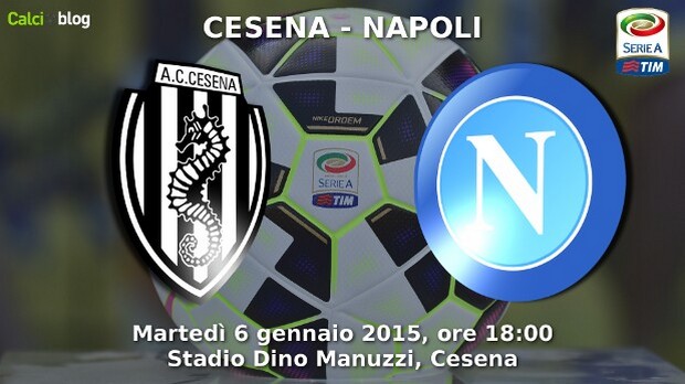 Cesena – Napoli 1-4 | Serie A 2014-15 | Risultato Finale