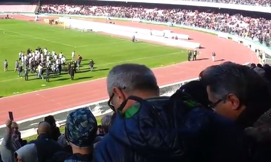 La Supercoppa al San Paolo davanti a 25 mila tifosi: la festa del Napoli &#8211; Video