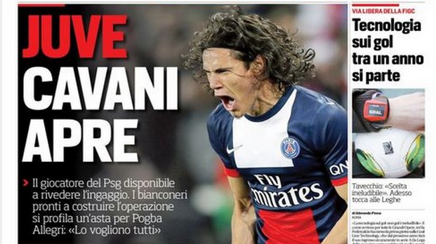 Rassegna stampa 15 gennaio 2015: prime pagine Gazzetta, Corriere e Tuttosport